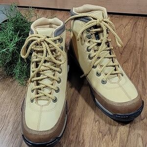 Roper Leather Lace-Up Boots 6.5